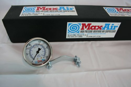 Max-Air Pressure Gauge PG-200 Back