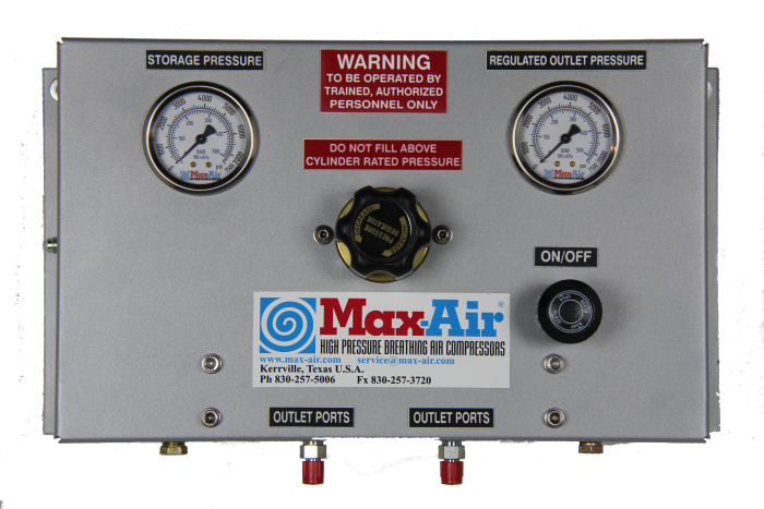 Max-Air Custom FP-4000-4 (4 Port Fill Panel) or FP-4000-2 (2 Port Fill Panel)