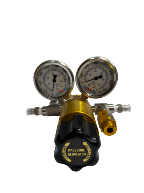 adjustable breathing air regulator cga-702