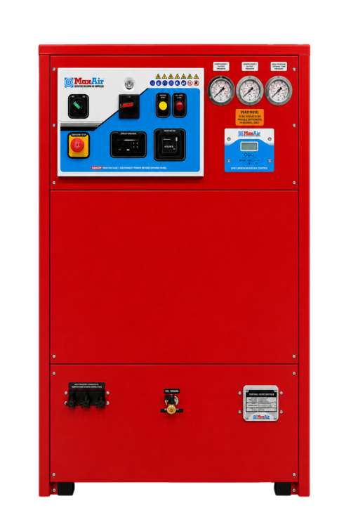 Max-Air MA90 VRT 6K fire department SCBA compressor